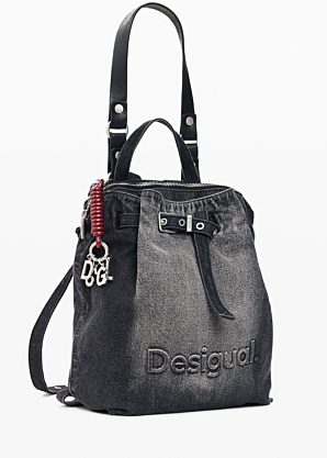 Desigual rankinė Halg Logotipas Denim