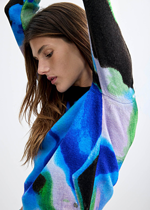 Desigual megztinis Clouds Lacroix