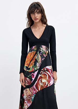 Desigual suknelė Bouquets Lacroix