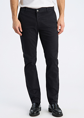 Lindbergh Black kelnės Superflex Chino