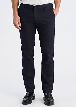 Lindbergh Black kelnės Superflex Chino