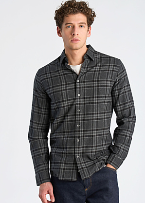 Lindbergh marškiniai Brushed Check