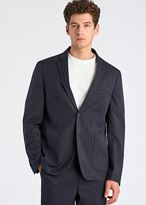 Lindbergh švarkas Striped Relaxed