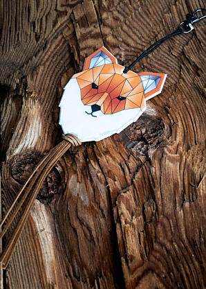 Softreflector atšvaitas Origami Fox
