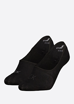 Calvin Klein kojinės Footie Mid Cut 2 pack