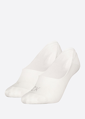 Calvin Klein kojinės Footie Mid Cut 2 pack