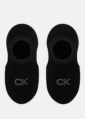 Calvin Klein kojinės Footie High Cut 2 pack