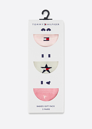 Tommy Hilfiger kojinės Stars & Stripe 3 Pack dovanų dėžutėje