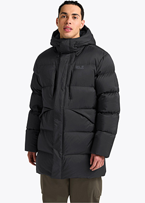 Jack Wolfskin pūkinis paltas