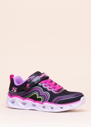 Skechers blyksintys laisvalaikio batai Heart Lights