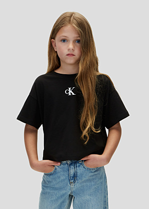 Calvin Klein marškinėliai Logotipas Boxy