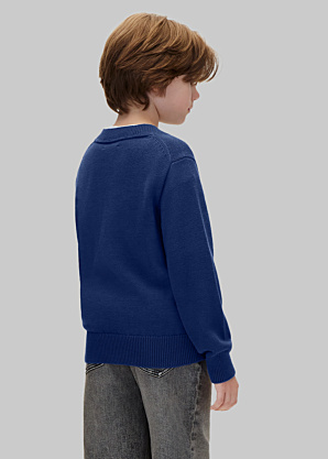 Calvin Klein megztinis Logotipas Intarsia