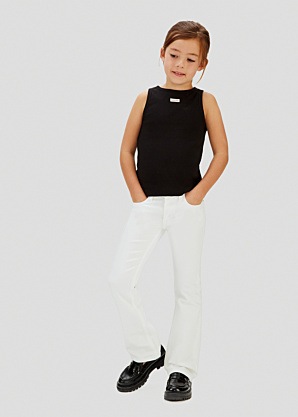 Calvin Klein džinsai Flare White