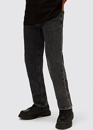 Calvin Klein džinsai Straight Optic Washed Black