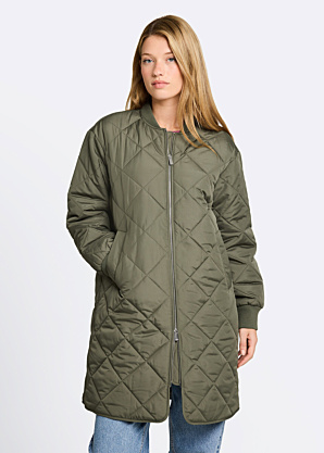 Tom Tailor dygsniuotas pavasario–rudens paltas