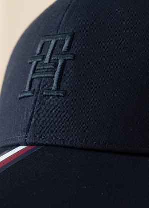 Tommy Hilfiger kepurė Mono Corporate Stripe