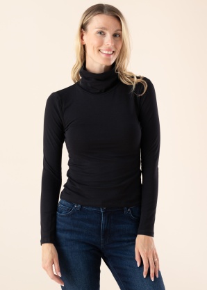 Noisy May palaidinė aukštu kaklu Karin