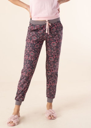 Mustang kelnės Indigo Flowers