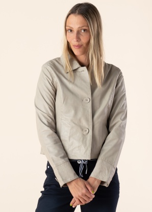 Saki odinė striukė Thea