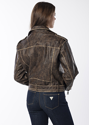 Guess dirbtinė odos striukė Charlene