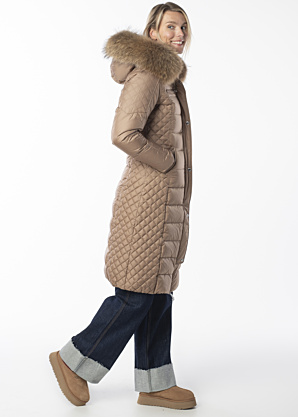 Rockandblue pūkinis paltas Kesha