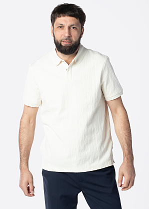 Guess polo marškinėliai Jacquard