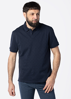 Guess polo marškinėliai Jacquard