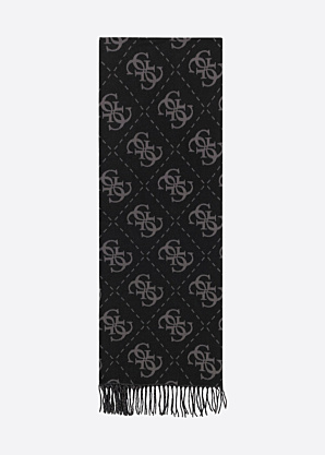 Guess žieminis šalikas Boston Jacquard