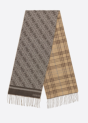 Guess žieminis šalikas Milano Jacquard