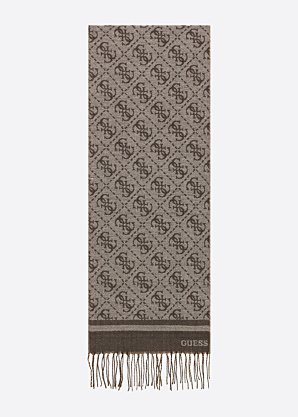 Guess žieminis šalikas Milano Jacquard