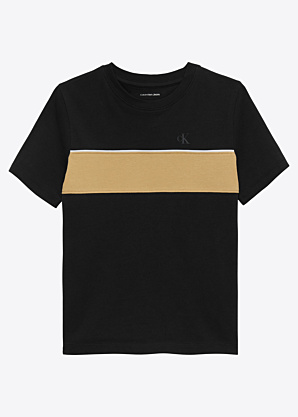 Calvin Klein marškinėliai Panel Colorblock S/s T-shirt