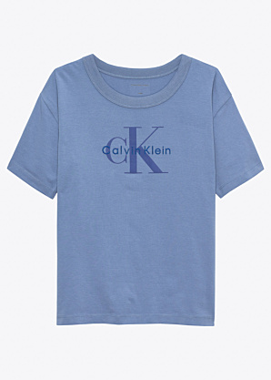 Calvin Klein marškinėliai Light Monologo S/s T-shirt