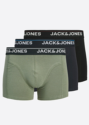 Jack & Jones kelnaitės Timothy solid 3 pack