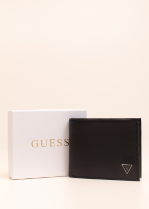 Guess piniginė Madrid Saffiano dovanų dėžutėje