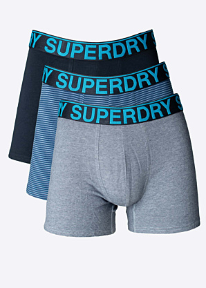 SuperDry kelnaitės dėžutėje 3 poros