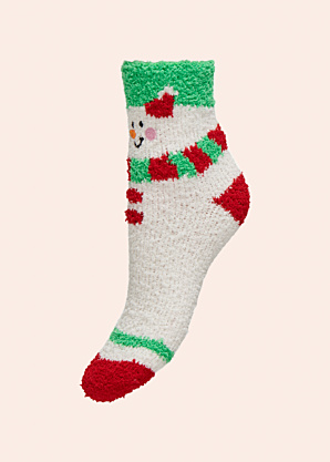 Only kalėdinės kojinės Christmas dovanų dėžutėje