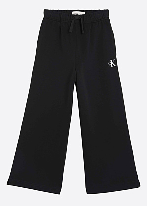 Calvin Klein sportinės kelnės Logotipas Wide Leg
