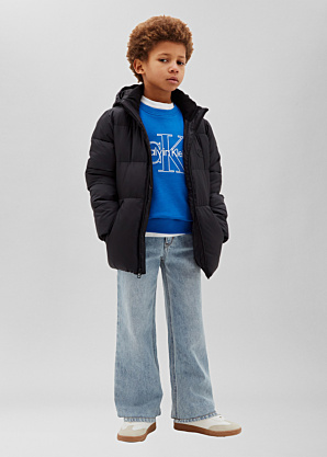 Calvin Klein dygsniuota žiemine striuke Essential
