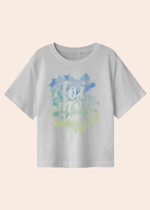 Name It Kids marškinėliai Kastanja