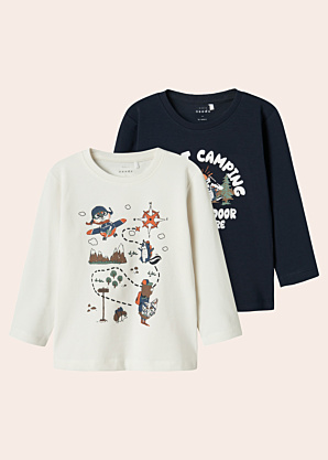 Name It Mini marškinėliai 2 poros Vux