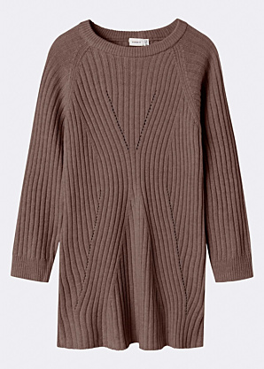 Name It Kids megzta suknelė Rikine