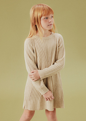 Name It Kids megzta suknelė Rikine