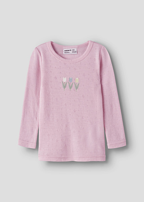 Name It Mini Merino vilnos termo marškinėliai Wang Wool