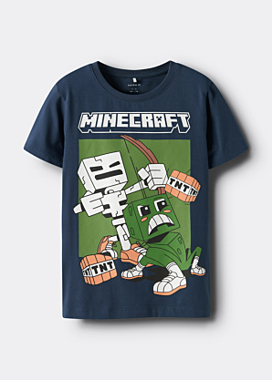 Name It Kids marškinėliai Saba Minecraft