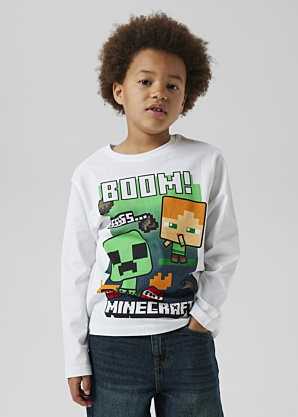 Name It Kids marškinėliai Minecraft