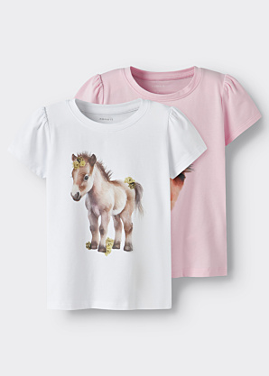 Name It Mini marškinėliai 2 poros Hani