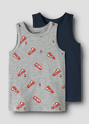 Name It Mini marškinėliai Firetruck 2p