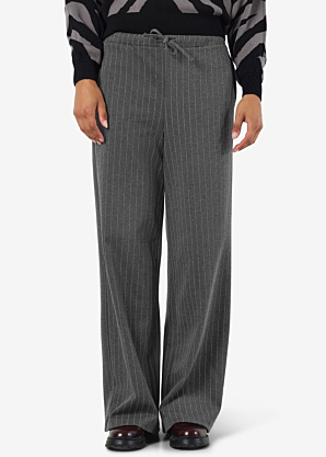 Noisy May ilgos kelnės Miel Pinstripe Wide
