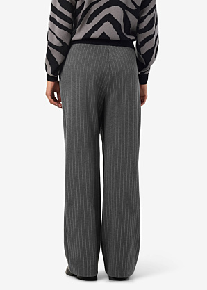 Noisy May ilgos kelnės Miel Pinstripe Wide