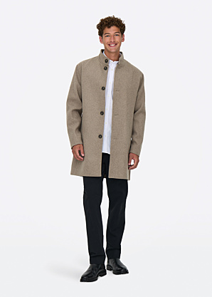 Only & Sons pavasario-rudens paltas Charles Wool